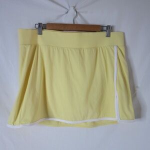 All in Motion Yellow Midi skort  size XL. 
New with tags.